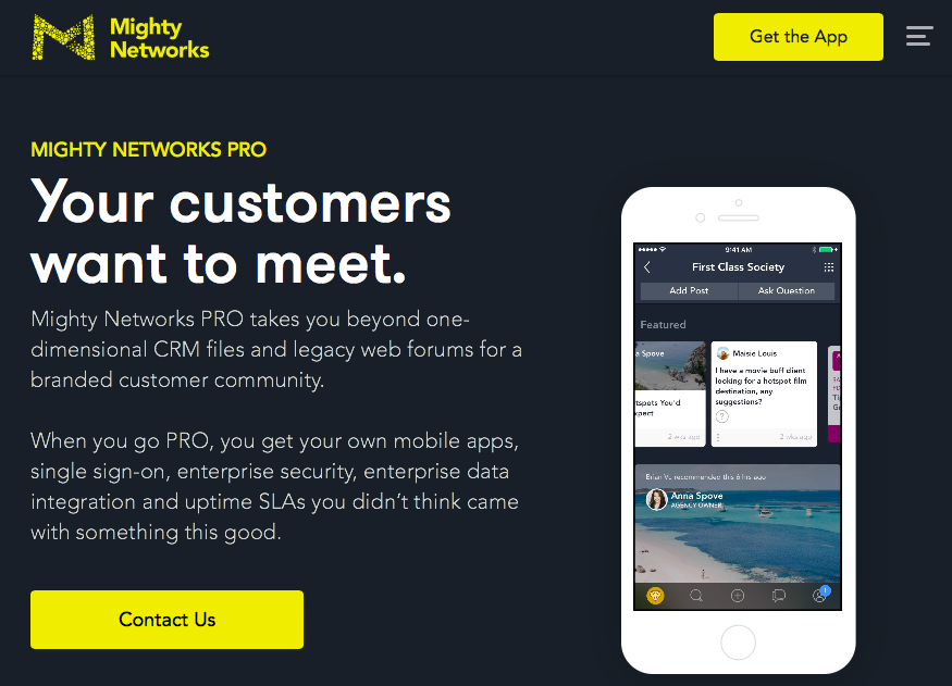 Mighty Networks PRO