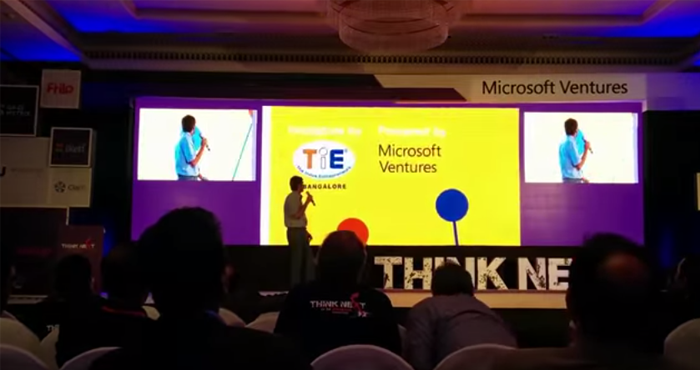 lancement de l'appli TiE Bangalore