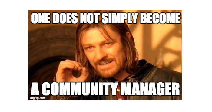 ‘on ne rentre pas si simplement dans le community management'