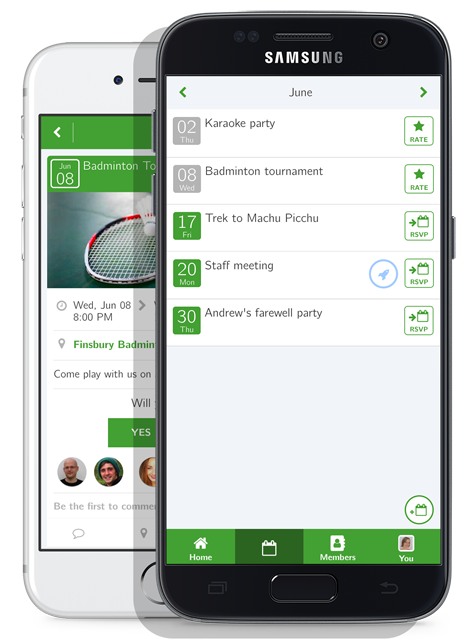 private messaging app