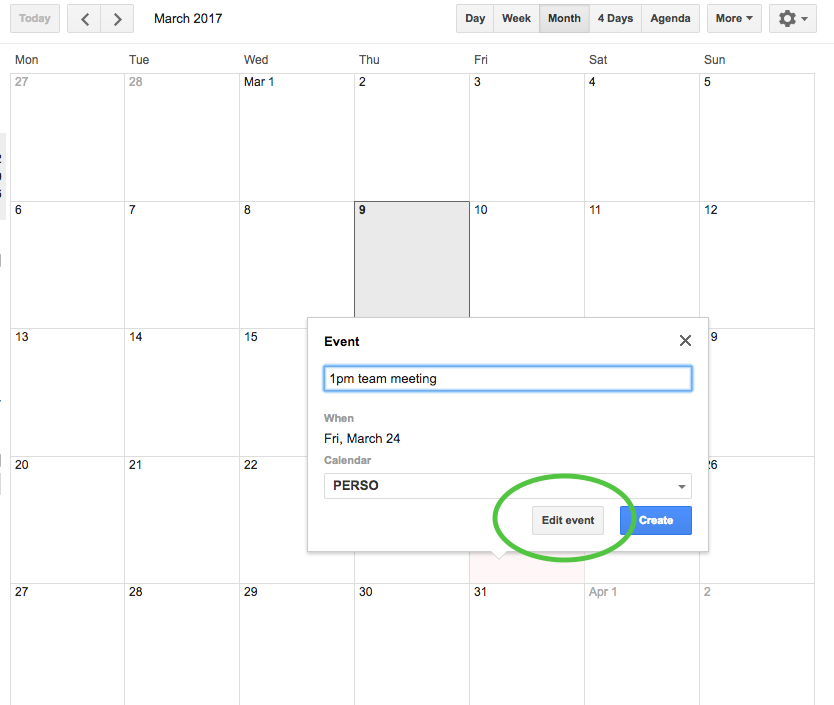 How to add an image to my Google calendar event so that it shows up on